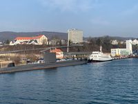Sassnitzer Hafen, U-Boot-Museum und Forschungsschiff &quot;Arctic&quot;